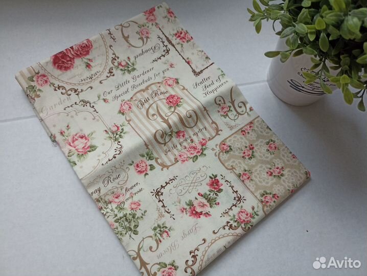 Отрез 60х110 см хлопок 100 Япония