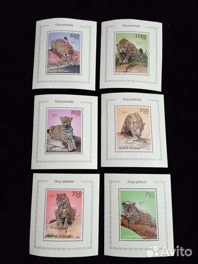 Гвинея Бисау чистые блоки фауна
