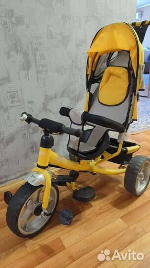 Велосипед детский трёхколёсный