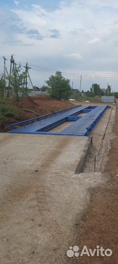 Весы автомобильные колейные 100 тонн 18 метров