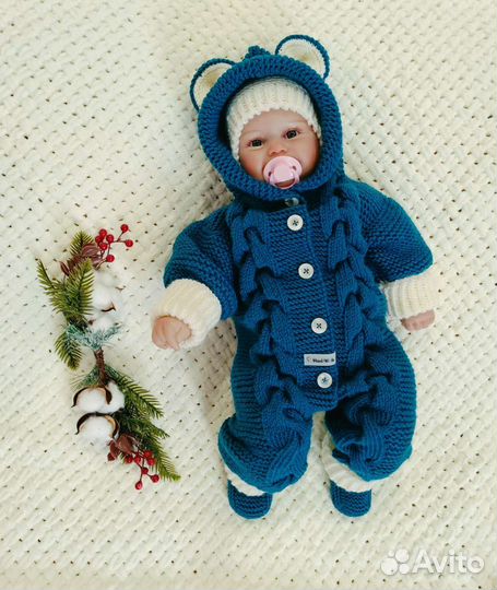 Вязаная одежда для малышей на заказ