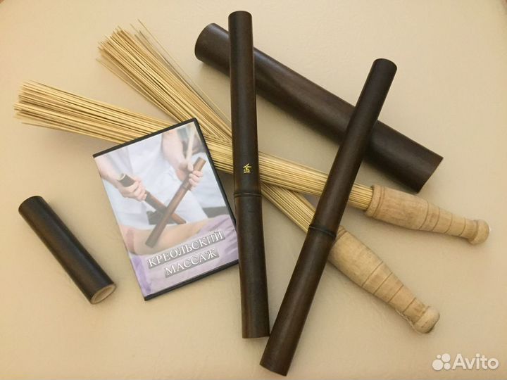 Бамбуковые палочки для массажа
