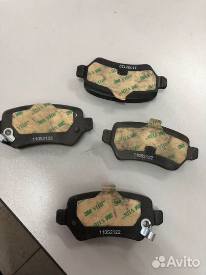 Колодки тормозные задние дисковые opel Astra H