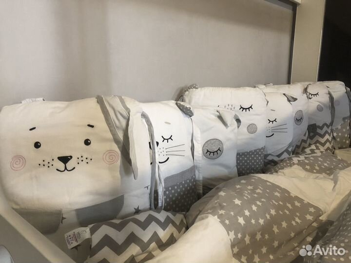 Подушки в детскую кроватку