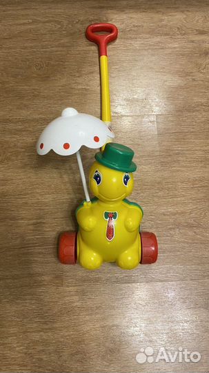 Каталка черепашка с зонтиком