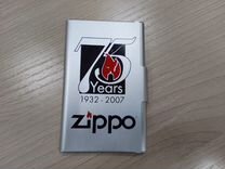 Визитница Zippo 75 Years оригинал 2007г