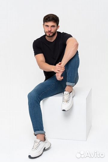 Футболка - черный №Н-11772. Оптом