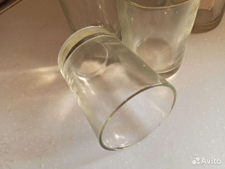 Стаканы стекл. новые