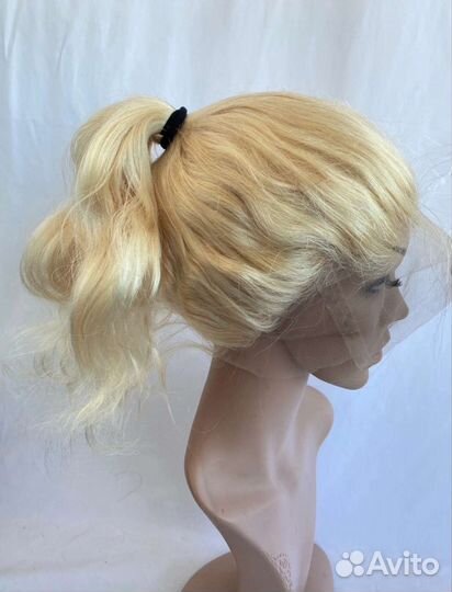 Система волос полная сетка новая Натуральная блонд