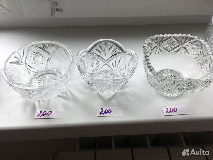 Хрустальная посуда