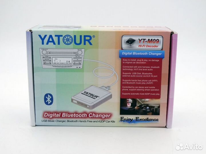 Адаптер CD-чейнджера Yatour M09 с Bluetooth Honda