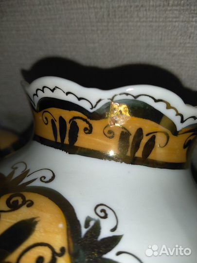 Кисловодский фарфор: чайник, собачки