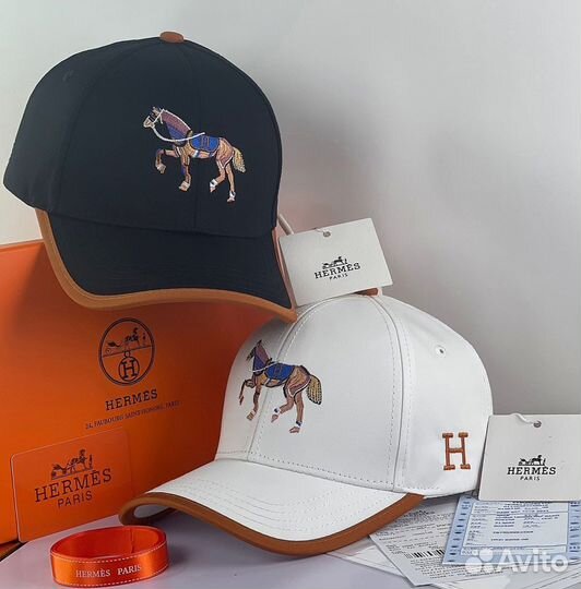 Кепка бейсболка Hermes