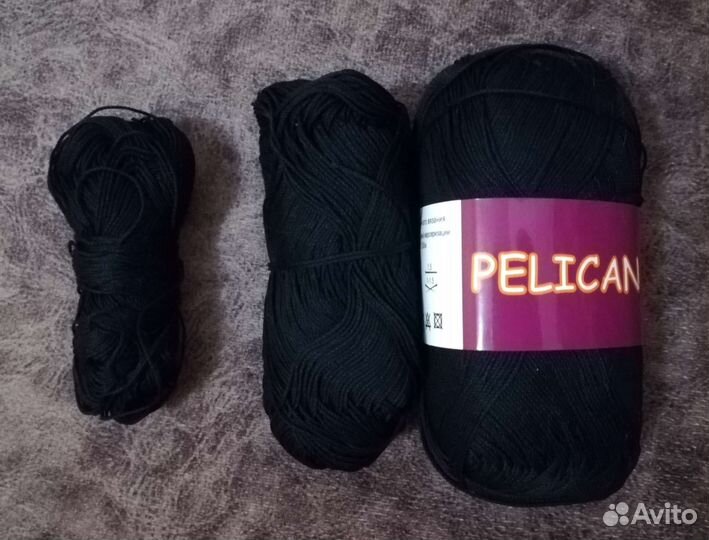 Хлопок, шерсть, мохер и другие нитки для вязания