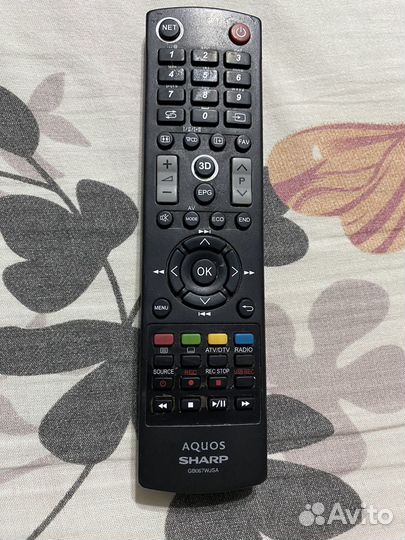 Пульт ду от телевизора sharp