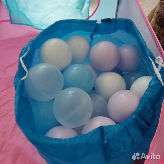 Сухой бассейн с шариками бу