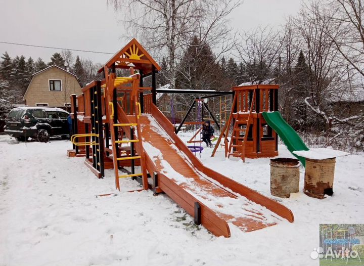 Комплекс с бельгийской горкой