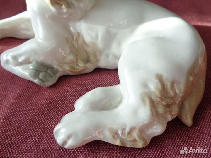 Статуэтки Тарелка лфз Стройфаянс Фарфор СССР