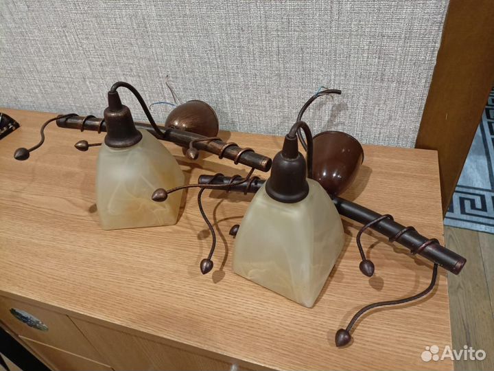 Люстра потолочная бу