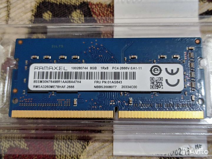 Оперативная память Lenovo Оригинал ddr4