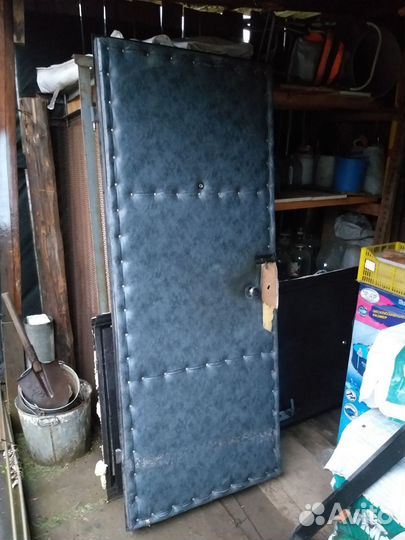 Дверь железо мощная