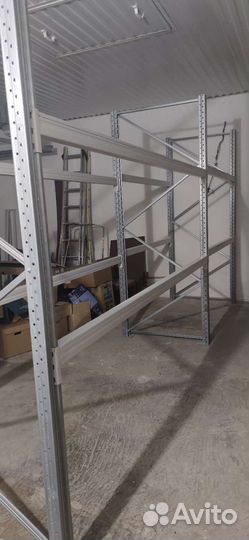 Стеллаж (рама+балки) для склада, гаража