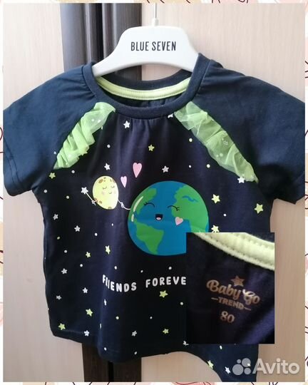 Одежда для девочки пакетом 80 86