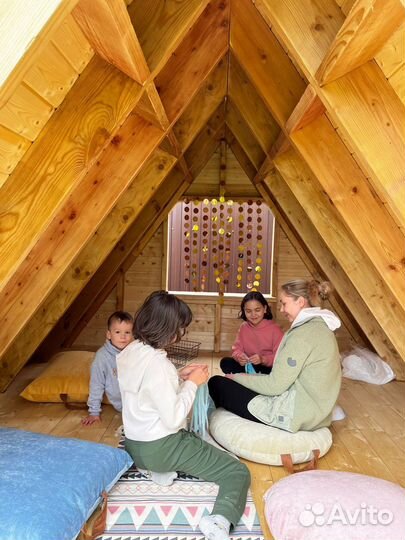 Напольная подушка пуфик