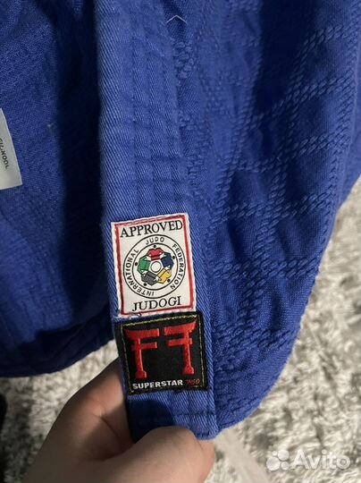 Форма для дзюдо синяя