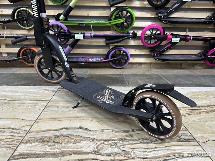 Самокат с большими колесами Tech Team huracan