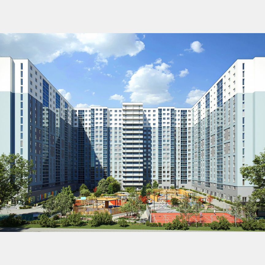 Квартира-студия, 25,6 м², 10/19 эт.