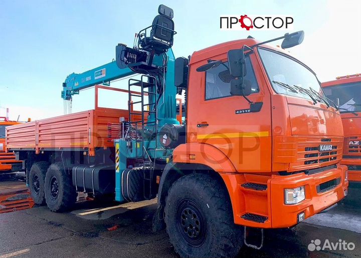 КамАЗ 43118 с КМУ, 2023