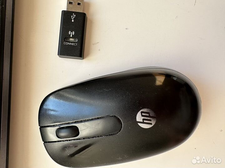 Беспроводная клавиатура и мышь hp