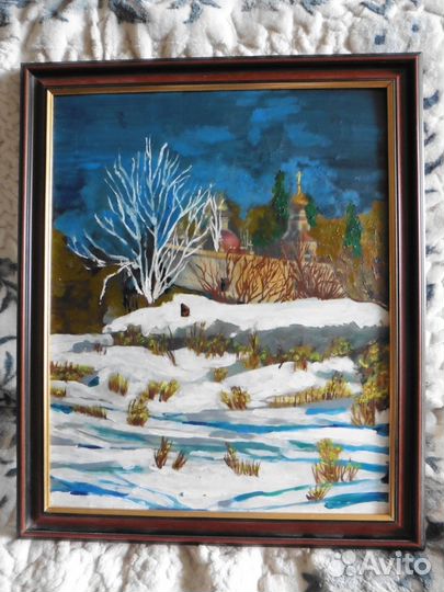Русский церковный пейзаж от известных художников