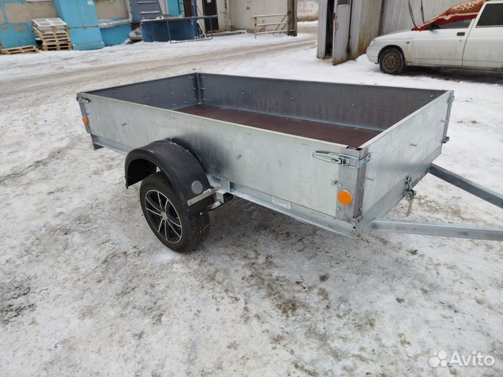 Прицеп 2,56м*1,33м Спартак легковой Цинк