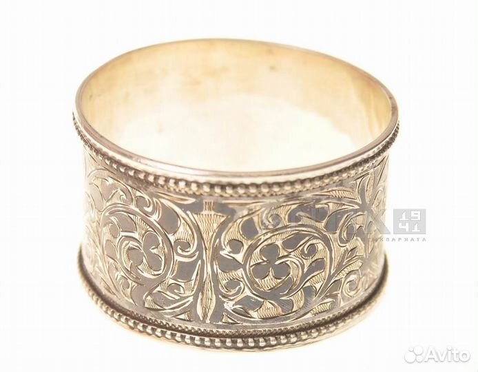 Кольцо под салфетки. Русская чернь. 19 век
