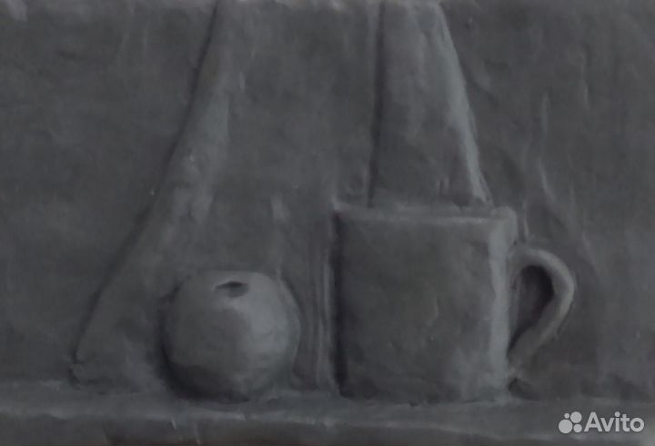 Кот - мини- скульптура