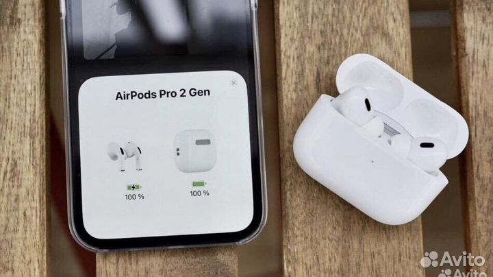 AirPods Pro 2 поколение (чехол в подарок)