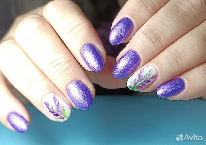 Маникюр с покрытием гель-лаком