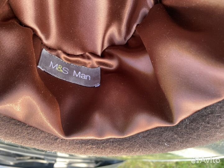 Шляпа фетровая мужская, очень красивая