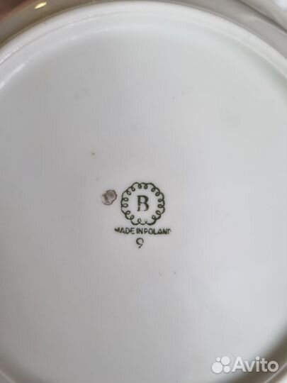 Набор столовой посуды из фарфора