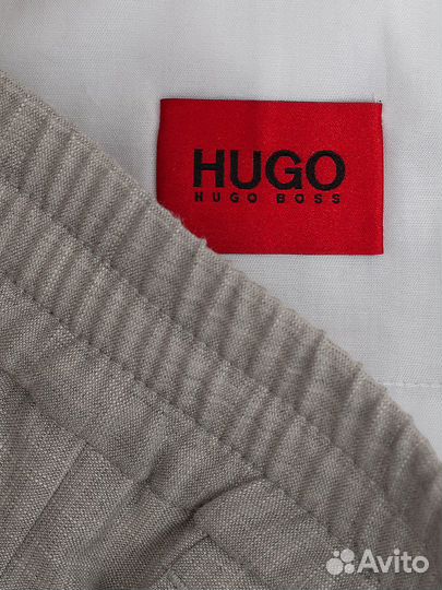 Брюки мужские Hugo Hugo Boss светло-серые 1131861