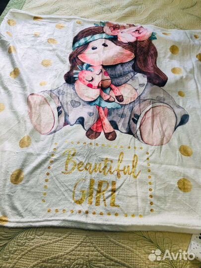 Плед детский флисовый