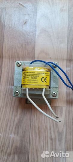 Понижающий трансформатор 230 12.5в