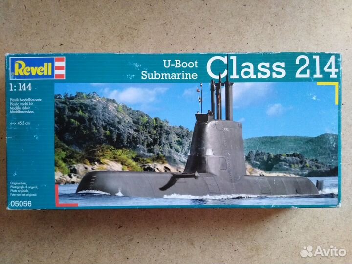 Подводная лодка Class 214 (1/144 Revell 05056)