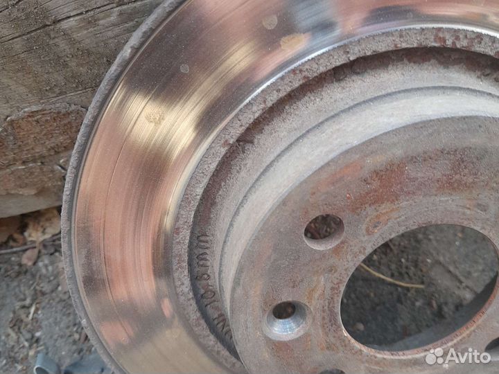 Тормозные диски и колодки renault logan 2