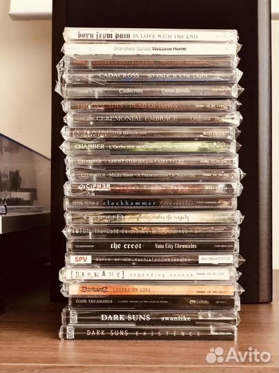 Музыкальные cd диски (metal & rock) -1