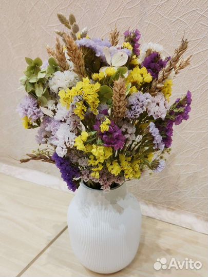 Букет цветов, сухоцветы