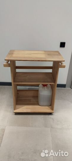 Тележка детская деревянная