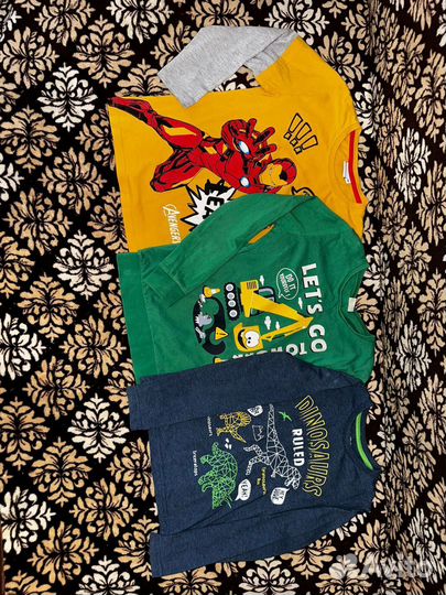 Вещи пакетом на мальчика рост 110